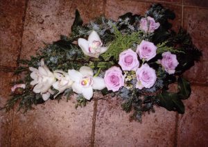 róże na pogrzeb